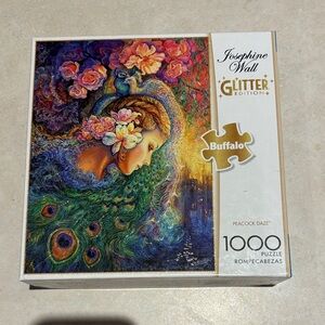 Buffalo David Bitton Peacock Daze Glitter Puzzle